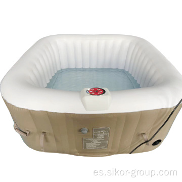 OEM ODM Temperatura constante Redonda Spa inflable